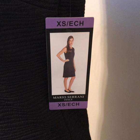 Brand new black XS Mario Serrani dress - Picture 6 of 6
